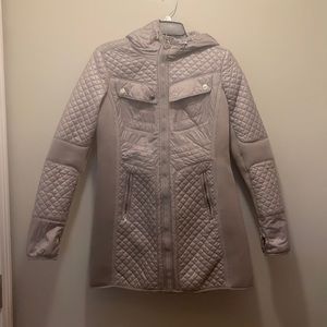 Michael Kors Mixed Media Quilted Jacket